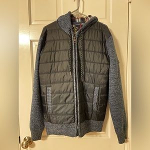 Jacket with Fleece Inside With Hoodie